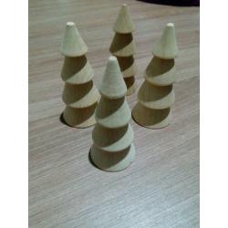 Підвіска-ялинка, об'ємна 70*30 мм з гачком